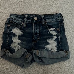 American eagle jean shorts